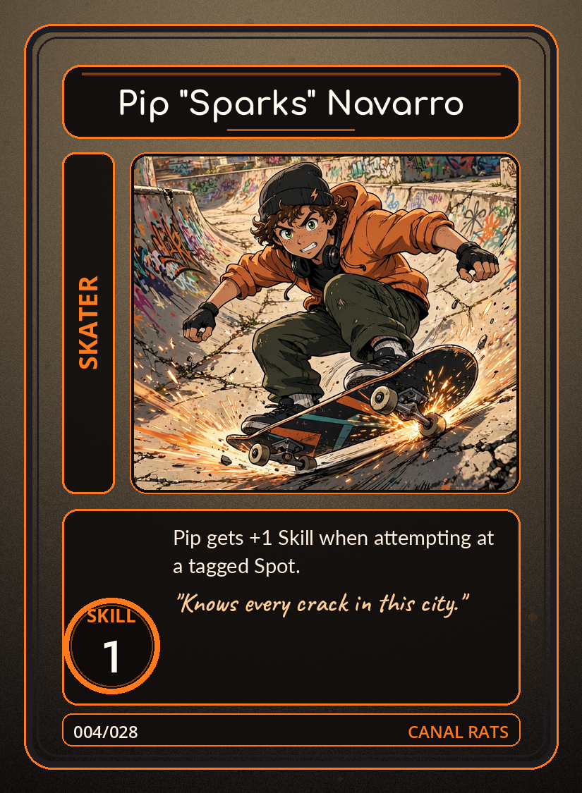 Concrete Kings card: Pip Navarro