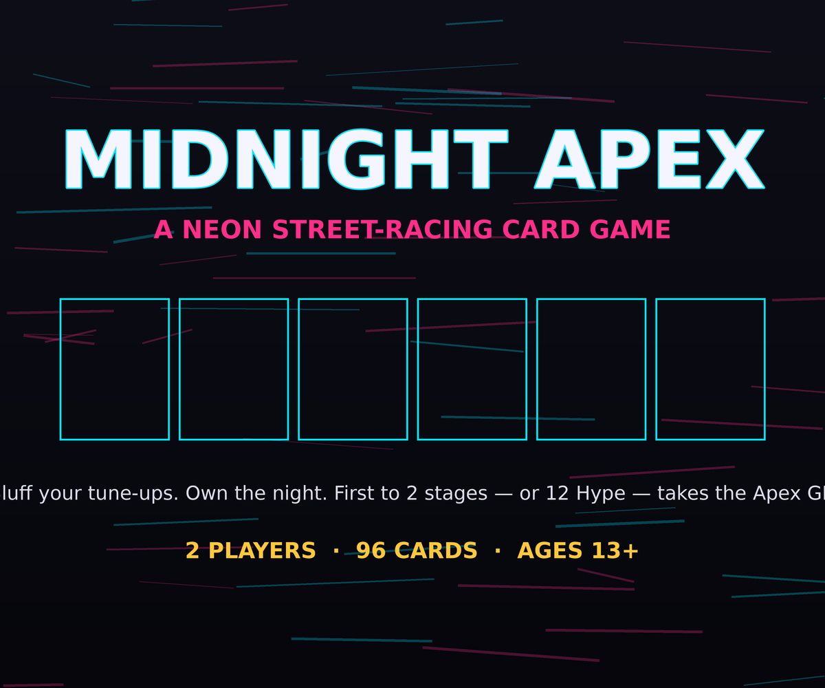 Midnight Apex — box packaging