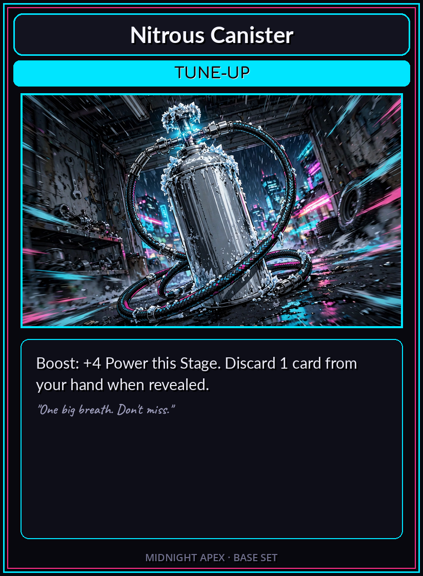 Midnight Apex card: Nitrous Canister