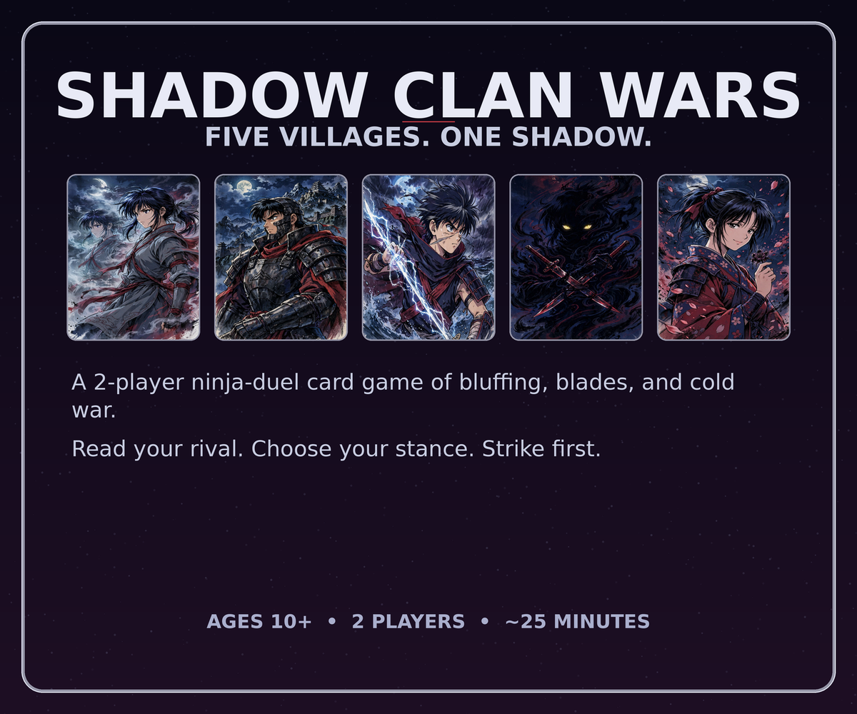 Shadow Clan Wars box art