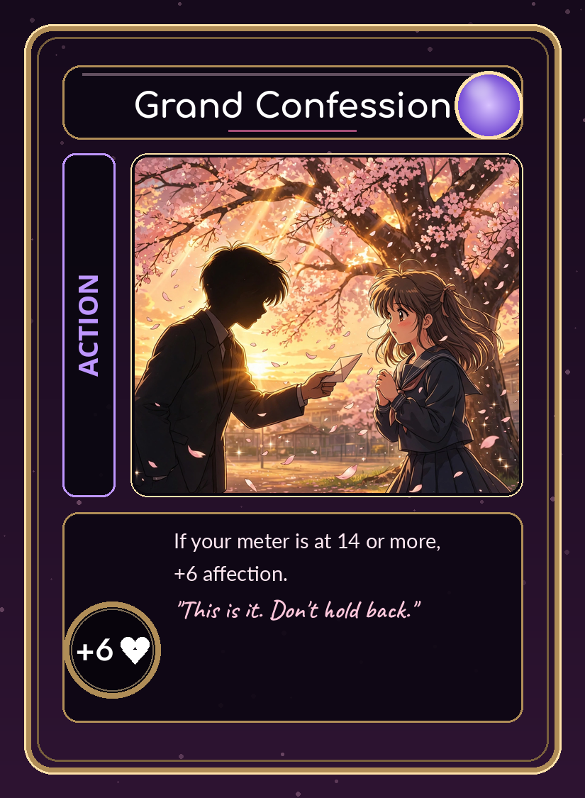 Tokimeki Clash card: Grand Confession